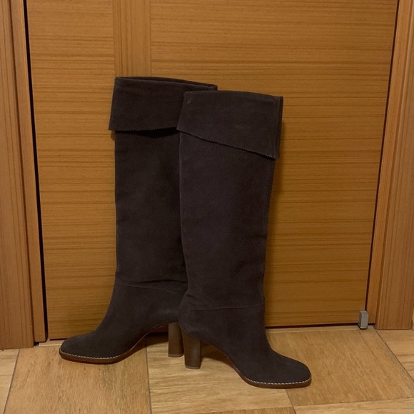 Anne Klein boots from natural suede calf - Picture 3 of 10